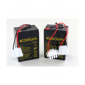 2 Batteries Plomb 6V 4AH Pour Bateaux Amorceur Pac Boat Anatec