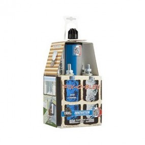 Kit de Scellement chimique FIX-O-BLEU - 4 fixations multi-matériaux