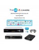 Pack Récepteur Satellite HD Cahors Veox 2VA + Carte HD FRANSAT + Disque Dur Externe 1 Téra