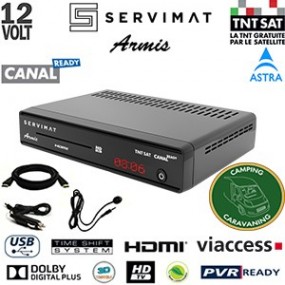 Servimat ARMIS HD PVR – Terminal TNTSAT HD Camping-car