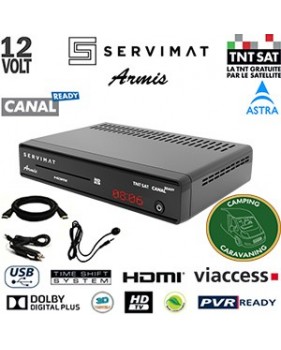 Servimat ARMIS HD PVR – Terminal TNTSAT HD Camping-car