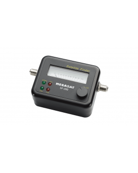 Satfinder Sondeur Pointeur Satellite SF-200, 22KHz, -40/-10dBm, 13/18V, Noir, Connecteur F