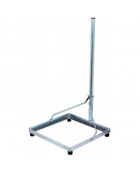 Stand de balcon en acier 1m pour dalle béton 50cmX50cm pour antenne parabole - balcon et terrasse