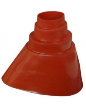 Manchon en Caoutchouc rouge pour mât de diamètre 48-60mm – toit, tuile
