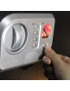 Coffre-fort de sécurité en acier  ST-50 FP, 42.5L Ouverture empreinte digitale et/ou digicode