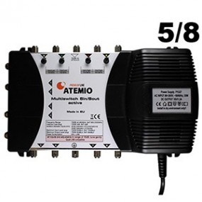 Multiswitch 5/8 Atemio Premium Line - 5 entrées / 8 sorties