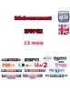 Réabonnement IPTV sans parabole Chaînes UK - 12 mois