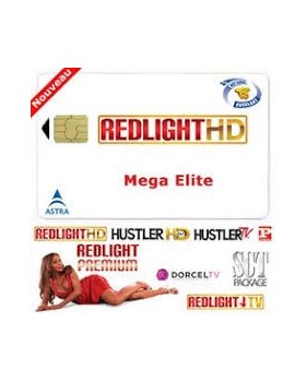 Abonnement Redlight MEGA Elite ROYALE 20 chaînes HD - Viaccess via Hotbird 13°E / Astra 19,2°E - 12 mois