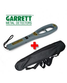 Détecteur de métaux pour fouille Garrette avec housse
