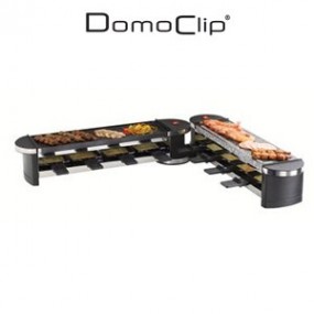 Appareil à Raclette et Gril modulable - 1200W - DomoClip DOC160