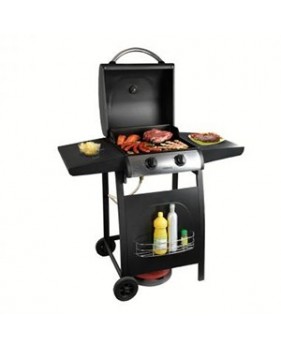 Barbecue gaz sur pieds - 2 Brûleurs 6 kW - DomoClip DOC151