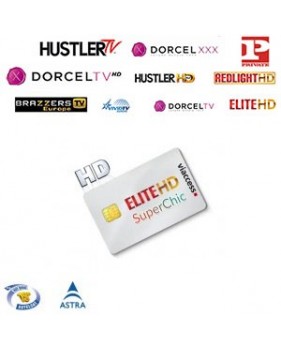 Abonnement Redlight Elite Superchic 11 chaînes HD - Avec Brazzers TV - Viaccess via Hotbird 13°E / Astra 19,2°E - 12 mois
