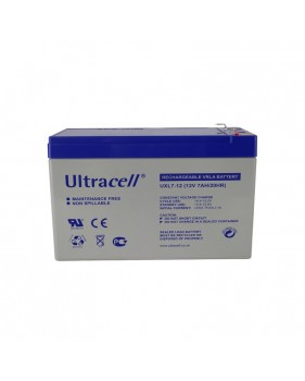 Batterie Plomb - Ultracell UXL7-12 - 12 V 7 Ah