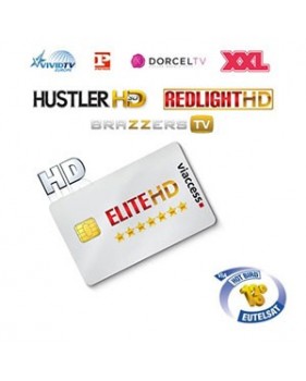Abonnement Redlight Elite 7 Stars HD - 7 chaînes - 12 mois Viaccess via Hotbird 13°E