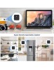 Mini caméra de surveillance infrarouge intelligente sans fil vision 170° 4K HD 1080P WIFI et DV, jour/nuit  + Micro SD 128GO