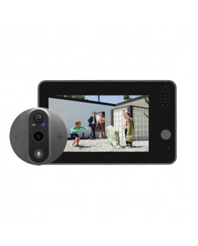 Judas de porte intelligent WiFi écran 1080P Vision nocturne HD