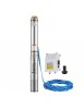 Pompe à Eau De Puits Profond Submersible Immergée Câble 20m 2.2kw 2200 W Max