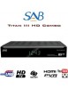 Récepteur SAB TITAN III COMBO HD - Satellite / TNT - 1 lecteur de carte - CI - 2 USB - PVR via USB + Cordon HDMI offert
