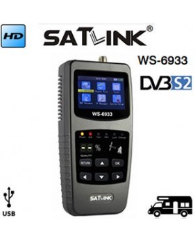 Pointeur Satellite WS-6933 HD - DVB-S2 - écran LCD - idéale pour Camping