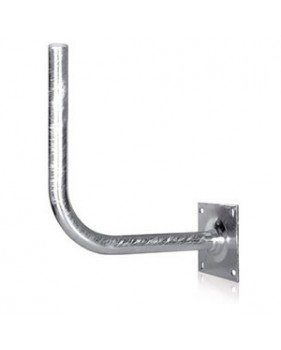 Bras Coudé en Acier galvanisé - Ø 76mm - Déport 630mm - Hauteur 440mm - Cahors