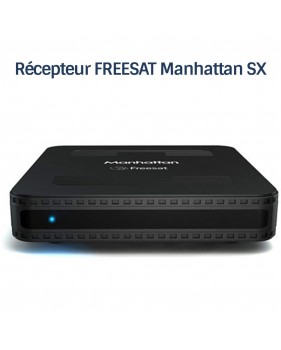 Récepteur décodeur satellite HD FREESAT Manhattan SX