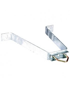 Fixation murale patte en M - Déport 300 mm