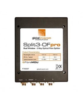 Répartiteur 3 voies optique - Global Invacom Split3-OFpro