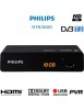 PHILIPS DTR 3000 - Décodeur TNT HD + Cordon HDMI offert