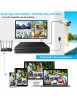 Kit système de caméra de sécurité HD sans fil NVR 8CH + 4 4CH caméra IP Ext 960P vision nocturne 80° + 1 HDD 2To