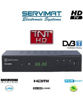 SERVIMAT TNT65HDU - Adaptateur TNT HD - PVR ready - USB  - HDMI + Cordon HDMI offert