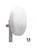 Antenne TV TNT extérieure blanc UHF Elap Patch 50 HD