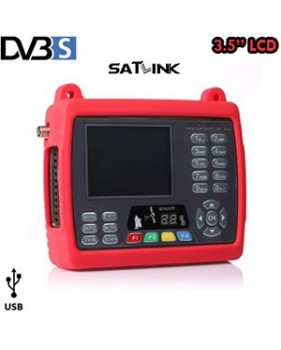Mesureur de Champ Satellite DVB-S SATLINK WS 6950 - Ecran TFT LCD 3,5"