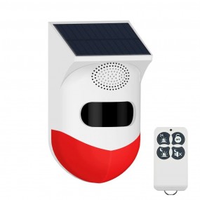 Alarme infrarouge intérieure extérieure intelligente solaire Wifi