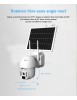 Camera 4G extérieur motorisée FULL HD solaire  vision 92° IR  nano SIM 300Mo  support angle droit - Micro & Haut Parleur Intégré