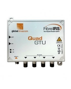 Convertisseur Fibre IRS SAT+TERR - QUAD Invacom GTU MKIII
