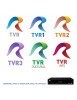 Carte Abonnement TV HD TVR Illimité Roumanie 12 Chaînes via Antenne Sat Eutelsat 16°Est Uniquement Compatible Récepteur Viaccess
