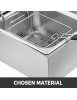 Double Friteuse Electrique Professionnelle 2 x 10L