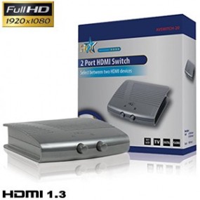 Commutateur HDMI 2 entrées - FULL HD 1080p - Compatible HDCP