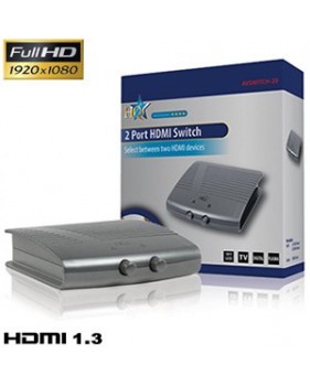 Commutateur HDMI 2 entrées - FULL HD 1080p - Compatible HDCP