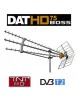 Antenne DAT HD 75 BOSS Televes - UHF TNT - Gain 19 dB - Spécial réception difficile