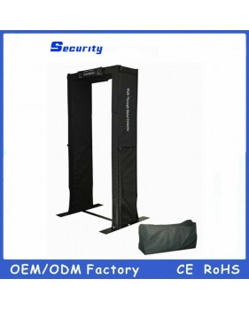 PORTIQUE SECURITE PORTABLE DEMONTABLE DETECTION METAL GARE AEROPORT MAGASIN DETECTEUR METAUX