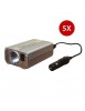 Pack 5 convertisseurs 12V vers 220/230V 150W max + allume-cigare, idéal voiture, bateau, camping-car, avec ventilateur intégré