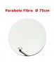 Parabole Fibre composite SMC 75cm - Optex