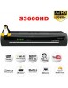 Terminal numérique DVB-S2 S3600 HD - 2x CI - 1x Lecteur de carte - SCART - LAN - 2x USB - HDMI - RS232C - Linux OS