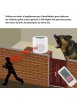 Chien de garde électrique Aboyeur Sans Fil capteur Radar Télécommande Alarme de Sécurité à domicile 360 degrés Chien qui aboie