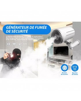 Générateur de fumée Machine à brouillard de sécurité Fumigène Blanc