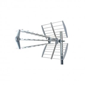 Antenne Trinappe UHF extérieure PREMIUM ST50 21-48 LTE700 - Gain 17,5 dB, Fréquences 470 à 694 MHz