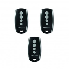 Pack 3 Télécommandes portail Emetteur Radio King-Gates Stylo 4