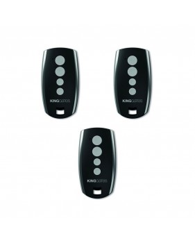 Pack 3 Télécommandes portail Emetteur Radio King-Gates Stylo 4