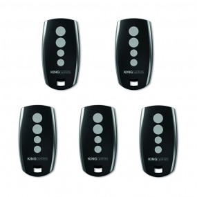 Télécommandes portail Emetteur Radio King-Gates Stylo 4 Noire KVASTY4A